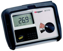 DET3TD - Digital Ground Tester, 100V AC, IP54