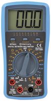 MTN02 - Digital Multimeter with Network & USB Cable Tester, 600V AC/DC, 10A