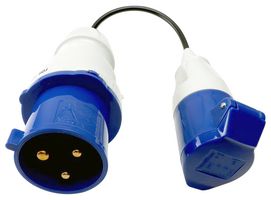 SOK ADP40 - Industrial Socket Adaptor, 3 Pin, 230V