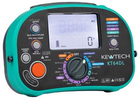 KT64DL - 6 in 1 Multifunction Electrical Installation Tester, 1kV