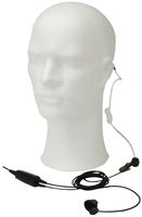 5060217970690 - 2-Wire Clear Covert Acoustic Tube Earpiece S3 Plug
