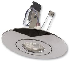 CR80CR - GU10 / LV Ceiling Downlight Converter, Chrome