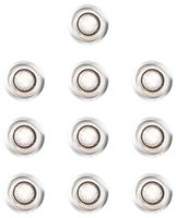 18924 - 40mm LED Decking Lights, Warm White 10 Pack