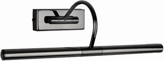 18058 - Capri Twin Picture Light, Black Chrome