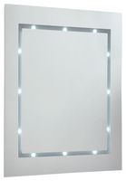 18992 - Battery Operated LED Bathroom Mirror Light 6400K, IP44 Rated