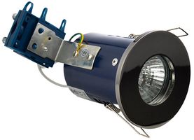 ELA-27467-BCHR - Black Chrome IP65 Fire Rated Showerlight