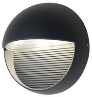 1865 GR - Radius 9W Outdoor LED Wall Light, Round
