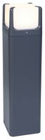 6167-600-3K GR - Armor 11W Exterior LED Bollard Light