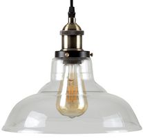 21374 - Wallace Ceiling Pendant, E27, Old Gold