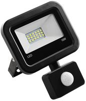 PELL0357 - 10W LED Floodlight with PIR, 6000K, IP44