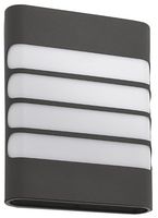 915004308701 - 3W Outdoor LED Wall Light, Black