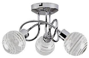 19545 - Maze 3-Way Crossover Ceilling Light, G9
