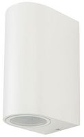 7542 VT-7652 - Up & Down Wall Light, White, GU10, IP44