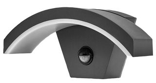 ILDEA009 - 7.6W Curve LED Wall Light with PIR Sensor, 360lm, 3000K, IP54