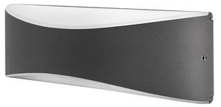 ILDEA011 - 7W Wave LED Up & Down Wall Light, 310lm, 3000K, IP65