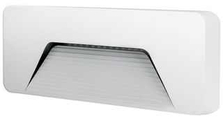 ILBLA019 - 3W Pathlux Brick LED Wall Light, 160lm, 3000K, IP65, White