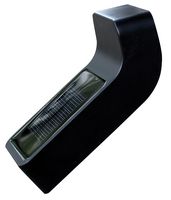 PEL01353 - IP44 Outdoor Solar LED Security Wall Light, Black