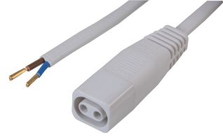 PEL01626 - Mains Lead for Pro-Elec T5 Linkable LED Light Fixtures, 1.5m