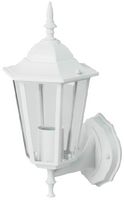 VT-749 7067 - Lantern Wall Light, White, E27, IP44
