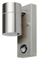 VT-7621PIR 7502 - Down Wall Light with PIR, GU10, IP44