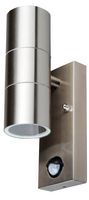 VT-7622PIR 7503 - Up/Down Wall Light with PIR, GU10, IP44