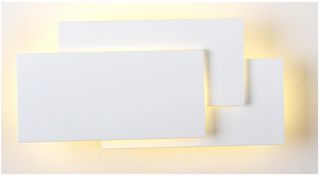 VT-712 8202 - 12W LED Wall Light, White, 1100lm, 3000K