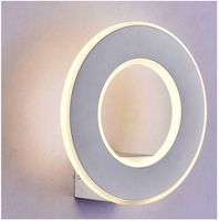 VT-710 8225 - 9W LED Wall Light, White, 990lm, 3000K
