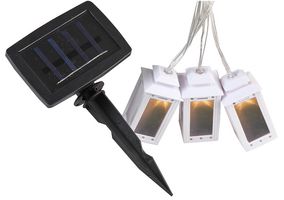 957117 - 10 x Laser LED Lantern Solar String Lights
