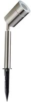 VT-770 7518 - GU10 Garden Spike Light, Stainless Steel, IP44