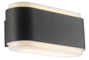 778340 - 10W LED Up/Down Garden Wall Light, 800lm, IP44