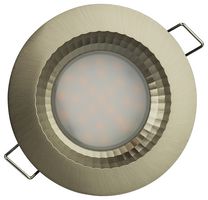 774007 - Stellar LED Downlight, 5W, 500lm, 3200K, Satin Chrome, IP65