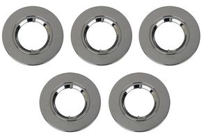 11235 - Chrome Bezel for V-TAC Fire Rated Downlights, Pack of 5