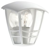 915002790402 - Creek Wall Light, 60W, E27, IP44, White, Dimmable