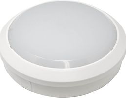 780619 - 15W Comma Round LED Emergency Bulkhead, 4000K, 1100lm, 284mm diameter
