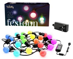 TWF020STP-BUK - Smart Festoon Lights, 20 RGB