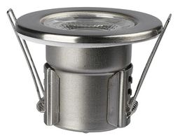 VT-885-N 8179 - 5W LED Fire Rated Spotlight Fitting, 6400K, Nickel