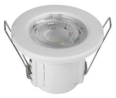 VT-885-W 8181 - 5W LED Fire Rated Spotlight Fitting, 6400K, White