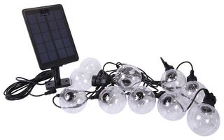 EMLFL10 - Edinburgh USB Solar Micro LED Festoon Lights - Set Of 10