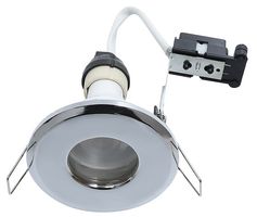 HP/65C - Die Cast GU10 Downlight, Chrome, IP65