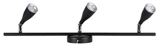 VT-813 218271 - 13.5W LED Tripple Head Wall Light, 3000K, 1260lm, IP20, Black