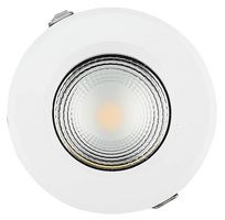 VT-26301 211276 - 30W COB LED Reflector Downlight, 3000K, 3100lm, White