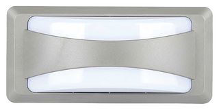 VT-8058 218247 - 12W LED Bulkhead Softlight, 6400K, 1160lm, IP65, Grey