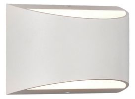 VT-815 218683 - 10W Up/Down LED Wall Light, 4000K, 1280lm, IP54, White