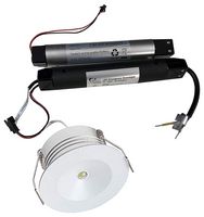 243007 - 2W LED Emergency Downlight, 6000K, 150lm