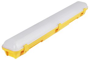 232094 - 110V 20W LED Non-Corrosive Site Light, 4000K, 2200lm, IP65, 2ft, Yellow