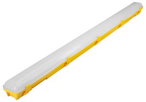 232100 - 110V 25W LED Non-Corrosive Site Light, 4000K, 2750lm, IP65, 4ft, Yellow