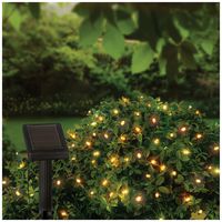LS230094WW - 1000 LED Solar String Lights, Warm White, IP44, 25m