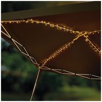 LS220144 - 80 LED Solar Gazebo Lights, Warm White, IP44
