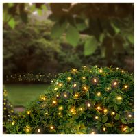 LT230065WW - 50 LED Battery Operated String Lights with Timer, Warm White, IP44