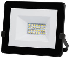 777978 - 30W LED Eco Floodlight, 6000K, 2400lm, Black, IP65
